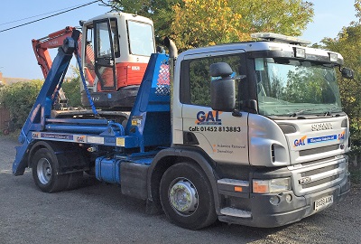 Disposal Lorry & Mini Excavator
