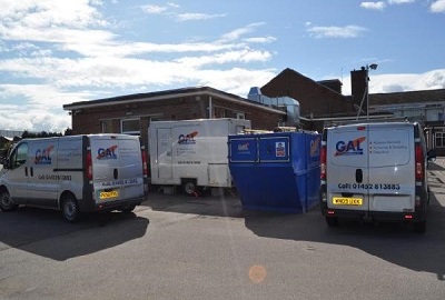 Sprayed flock insulation removal