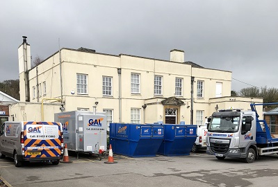 Asbestos Removal Works Kingsweston School Bristol