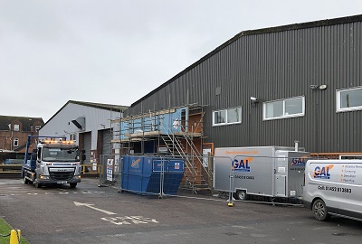 Asbestos Removal Works DS Smith Gloucester