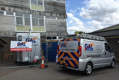 St. Peters High School, insulation board removal