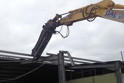 Demolition of Metal Building for Vitacress Salads Ltd