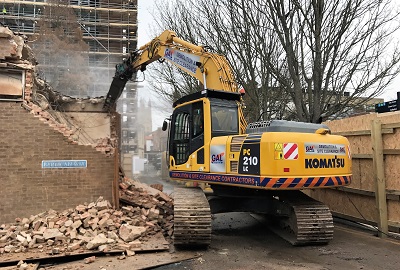 Demolition of Gloucester Magistrates Court Rooms 1 & 2