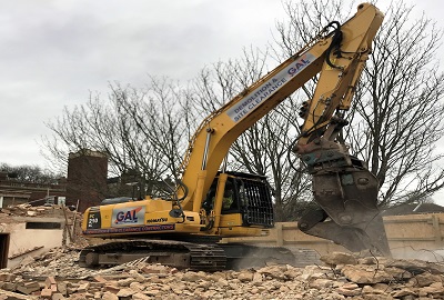 Processing/Recycling Ussing a Rotating Concrete Pulveriser
