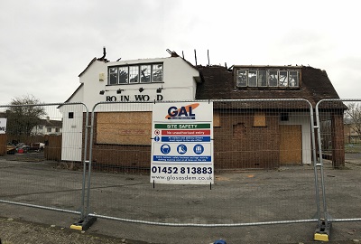 Demolition & Site Clearance Works, Robinswood Pub, Gloucester