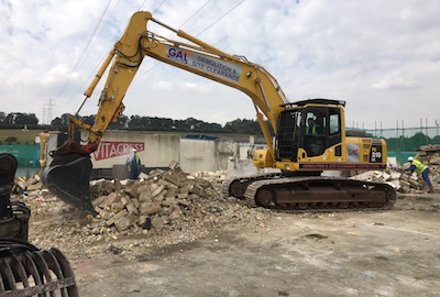Demolition of Industrial Buildings