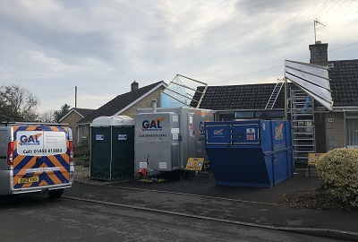 Twin Gabled Bungalow with Connected DCU